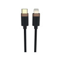 Duracell USB9012A lightning cable Black