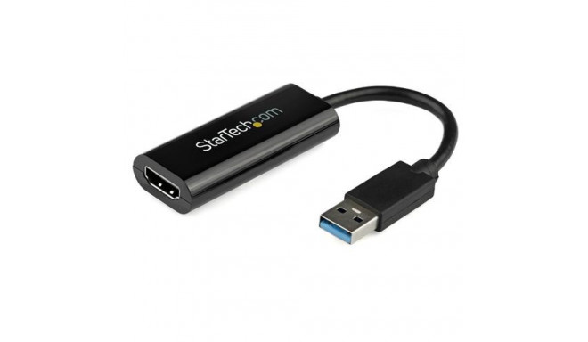 StarTech.com USB 3.0 to HDMI Adapter, USB to HDMI Monitor Converter for Windows, 1080P (no support f