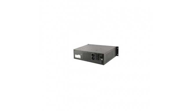 Gembird UPS-RACK-1200 uninterruptible power supply (UPS) Line-Interactive 1.2 kVA 720 W 4 AC outlet(