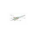 Gembird CAT6 UTP 100m networking cable Grey U/UTP (UTP)