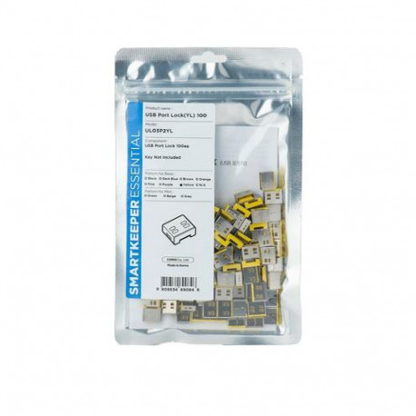 Smartkeeper UL03P2YL port blocker USB Type-A Yellow 1 pc(s)