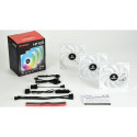 Enermax UCHF12PARGB-W-BP3 computer cooling system Fan 12 cm White 3 pc(s)