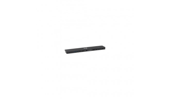 Tripp Lite U442-DOCK7D-B USB-C Dock, Triple Display - 4K HDMI &amp; DP, VGA, USB 3.x (5Gbps) and