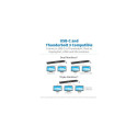 Tripp Lite U442-DOCK7D-B USB-C Dock, Triple Display - 4K HDMI &amp; DP, VGA, USB 3.x (5Gbps) and