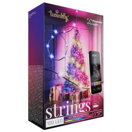 Twinkly Strings USB-C Pearls Smart string light Wi-Fi/Bluetooth