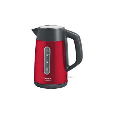 Bosch TWK4P434 electric kettle 1.7 L 2400 W Black, Red