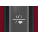 Bosch TWK3P424 electric kettle 1.7 L 2400 W Grey, Red