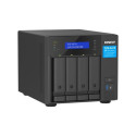 QNAP TVS-H474 NAS Tower Intel® Pentium® G7400 8 GB DDR4 0 TB QuTS hero Black