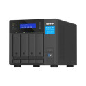 QNAP TVS-H474 NAS Tower Intel® Pentium® G7400 8 GB DDR4 0 TB QuTS hero Black