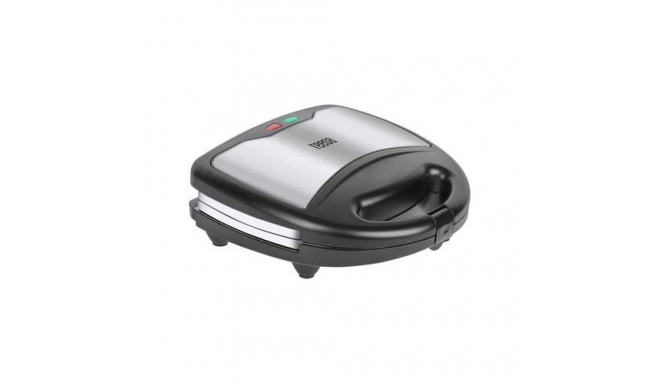 Teesa TSA3221 sandwich maker 800 W Black, Stainless steel