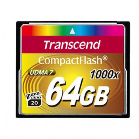 Transcend CompactFlash 1000x 64GB