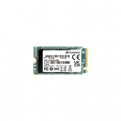 Transcend PCIe SSD 400S 512 GB M.2 PCI Express NVMe 3D NAND