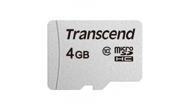 Transcend microSD Card SDHC 300S 4GB