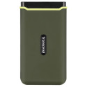 Transcend ESD380C 2 TB USB Type-A to USB Type-C 3.2 Gen 2 (3.1 Gen 2) Green