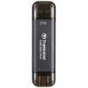 Transcend TS2TESD310C external solid state drive 2 TB USB Type-A to USB Type-C 3.2 Gen 2 (3.1 Gen 2)