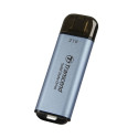 Transcend ESD300 Thunderbolt technology 2 TB USB Type-A to USB Type-C USB 3.2 Gen 2x2 Blue