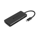 Transcend HUB5C USB 3.2 Gen 2 (3.1 Gen 2) Type-C Black