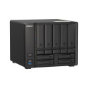 QNAP TS-H973AX NAS Tower Ryzen Embedded V1500B 8 GB DDR4 0 TB QuTS hero Black
