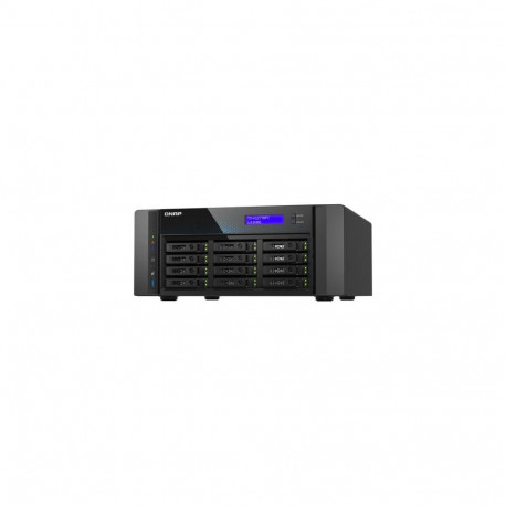 QNAP TS-H1277AFX-R7-32G NAS/storage server Tower AMD Ryzen™ 7 32 GB DDR5 0 TB QuTS hero Black