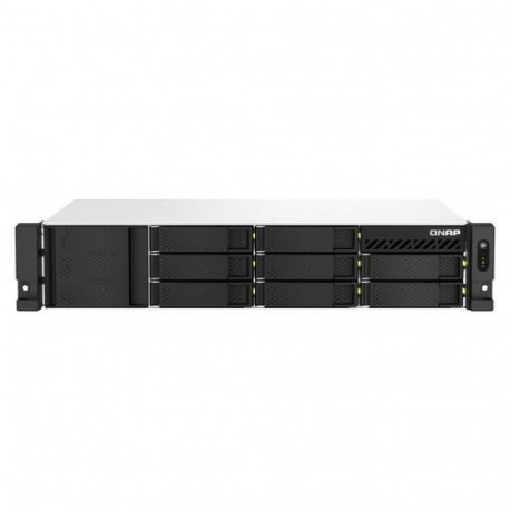 QNAP TS-864EU NAS Rack (2U) Intel® Celeron® 8 GB DDR4 0 TB QNAP Turbo System Black