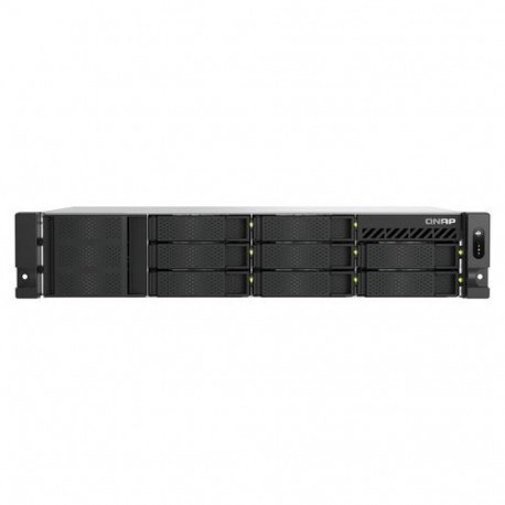 QNAP TS-855EU-8G NAS/storage server Rack (2U) Intel Atom® C5125 8 GB DDR4 0 TB QuTS hero Black