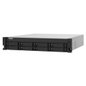 QNAP TS-832PXU NAS Rack (2U) Ethernet LAN Aluminium, Black AL324