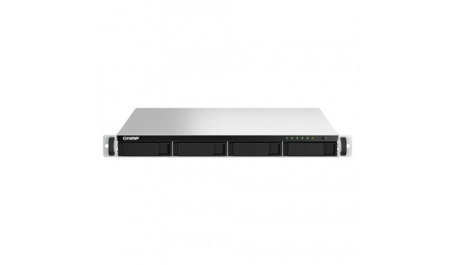 QNAP TS-464U-RP NAS Rack (1U) Intel® Celeron® N5095 8 GB DDR4 0 TB QNAP Turbo System Aluminium, Blac