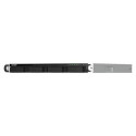 QNAP TS-464U-RP NAS Rack (1U) Intel® Celeron® N5095 8 GB DDR4 0 TB QNAP Turbo System Aluminium, Blac