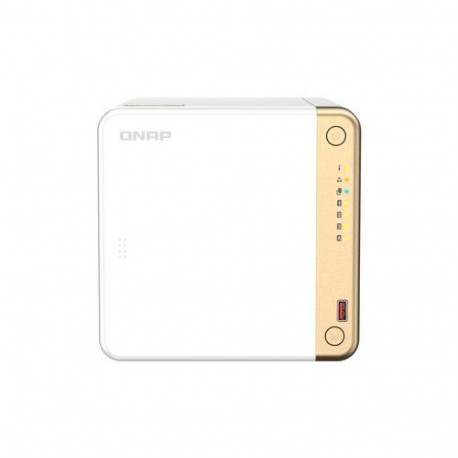 QNAP TS-462-4G NAS/storage server Tower Intel® Celeron® N4505 4 GB DDR4 0 TB QNAP QTS White