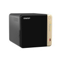 QNAP TS-464 NAS Tower Intel® Celeron® N5095 8 GB DDR4 0 TB QNAP QTS Black