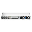 QNAP TS-464U-RP NAS Rack (1U) Intel® Celeron® N5095 8 GB DDR4 0 TB QNAP Turbo System Aluminium, Blac