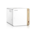 QNAP TS-462-4G NAS/storage server Tower Intel® Celeron® N4505 4 GB DDR4 0 TB QNAP QTS White