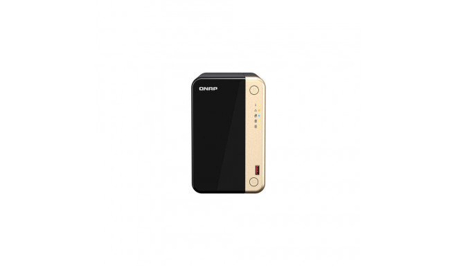 QNAP TS-264 NAS Tower Intel® Celeron® N5095 8 GB 0 TB QNAP Turbo System Black, Gold
