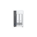 QNAP TS-216G NAS/storage server Tower Cortex-A Cortex-A55 4 GB HDD White