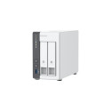 QNAP TS-216G NAS/storage server Tower Cortex-A Cortex-A55 4 GB HDD White