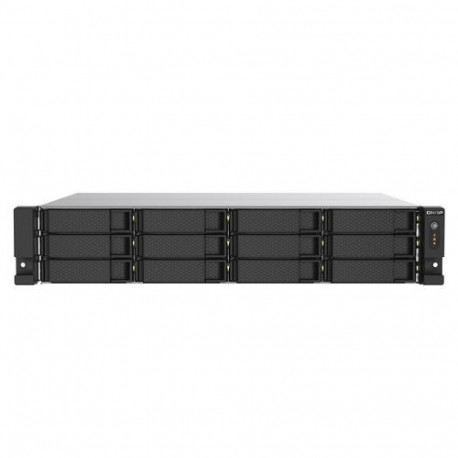 QNAP TS-1273AU-RP-8G NAS/storage server Rack (2U) Ryzen Embedded V1500B 8 GB DDR4 0 TB QNAP QTS Alum