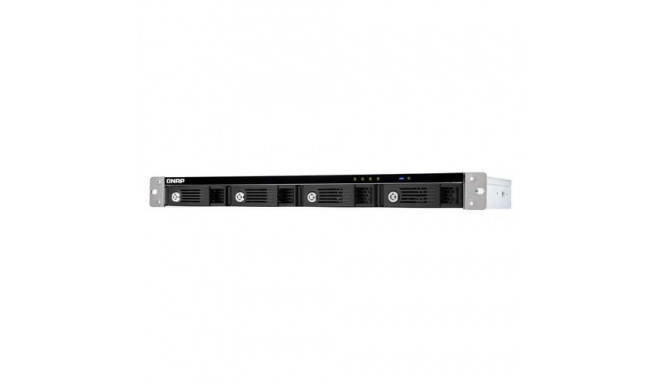 QNAP TR-004U storage drive enclosure HDD/SSD enclosure Black, Grey 2.5/3.5&quot;
