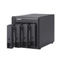 QNAP TR-004 storage drive enclosure HDD/SSD enclosure Black 2.5/3.5&quot;