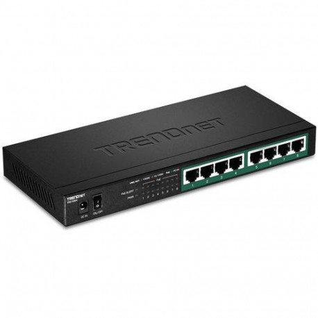 Trendnet TPE-TG84 network switch Unmanaged Gigabit Ethernet (10/100/1000) Power over Ethernet (PoE) 