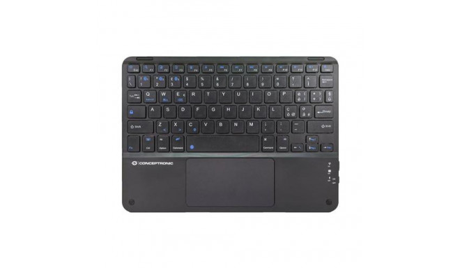 Conceptronic TOBIN01BIT 10-inch Bluetooth Touchpad Keyboard, QWERTY Italian