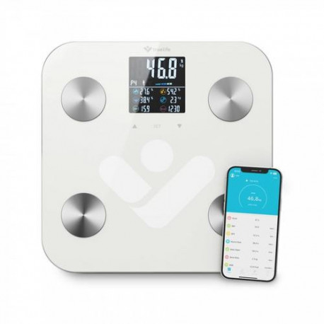 TrueLife TLFSW6BT personal scale Square White Electronic personal scale