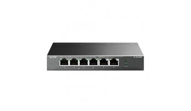 TP-Link TL-SF1006P network switch Unmanaged Fast Ethernet (10/100) Power over Ethernet (PoE) Black