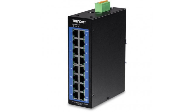 Trendnet TI-G160i Managed L2 Gigabit Ethernet (10/100/1000) Black
