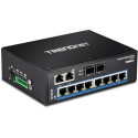 Trendnet TI-G102 network switch Gigabit Ethernet (10/100/1000) Black
