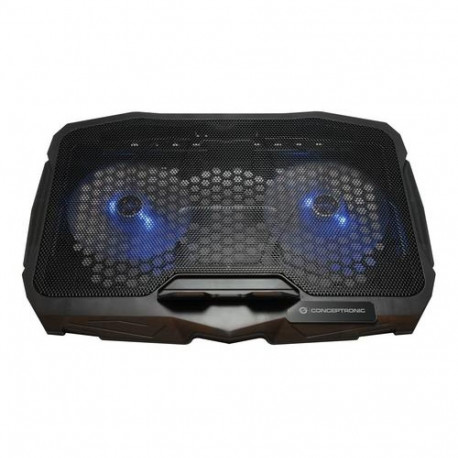 Conceptronic THANA07B laptop cooling pad 43.2 cm (17") Black