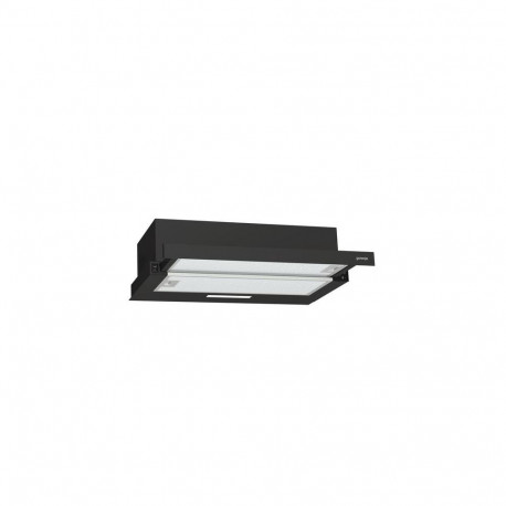 Gorenje TH60E3B cooker hood Semi built-in (pull out) Black 350 m³/h
