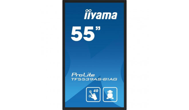iiyama 55&quot; All-in-One PCAP Interactive Display inspired by technology and designed for crea