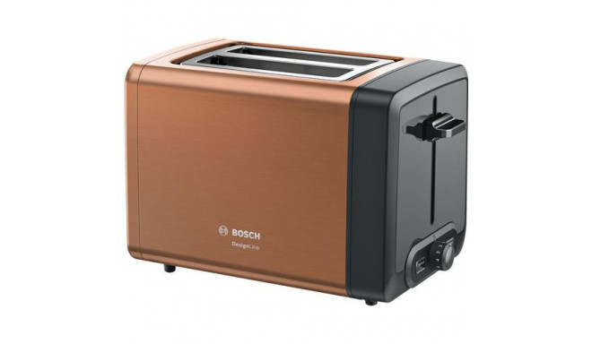 Bosch TAT4P429 toaster 2 slice(s) 970 W Black, Brown