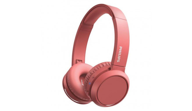 Philips 4000 series TAH4205RD/00 headphones/headset Wireless Head-band Calls/Music USB Type-C Blueto