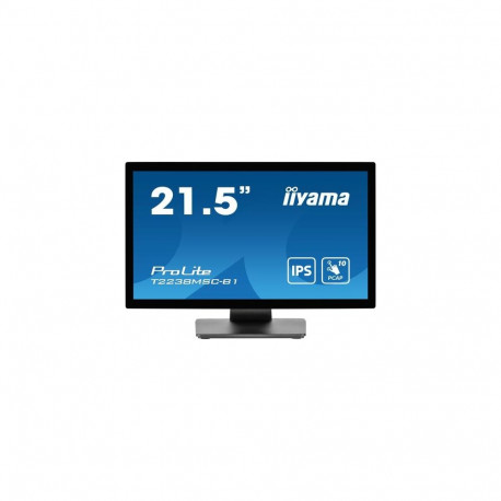 iiyama ProLite T2238MSC-B1 computer monitor 54.6 cm (21.5") 1920 x 1080 pixels Full HD LED Touc